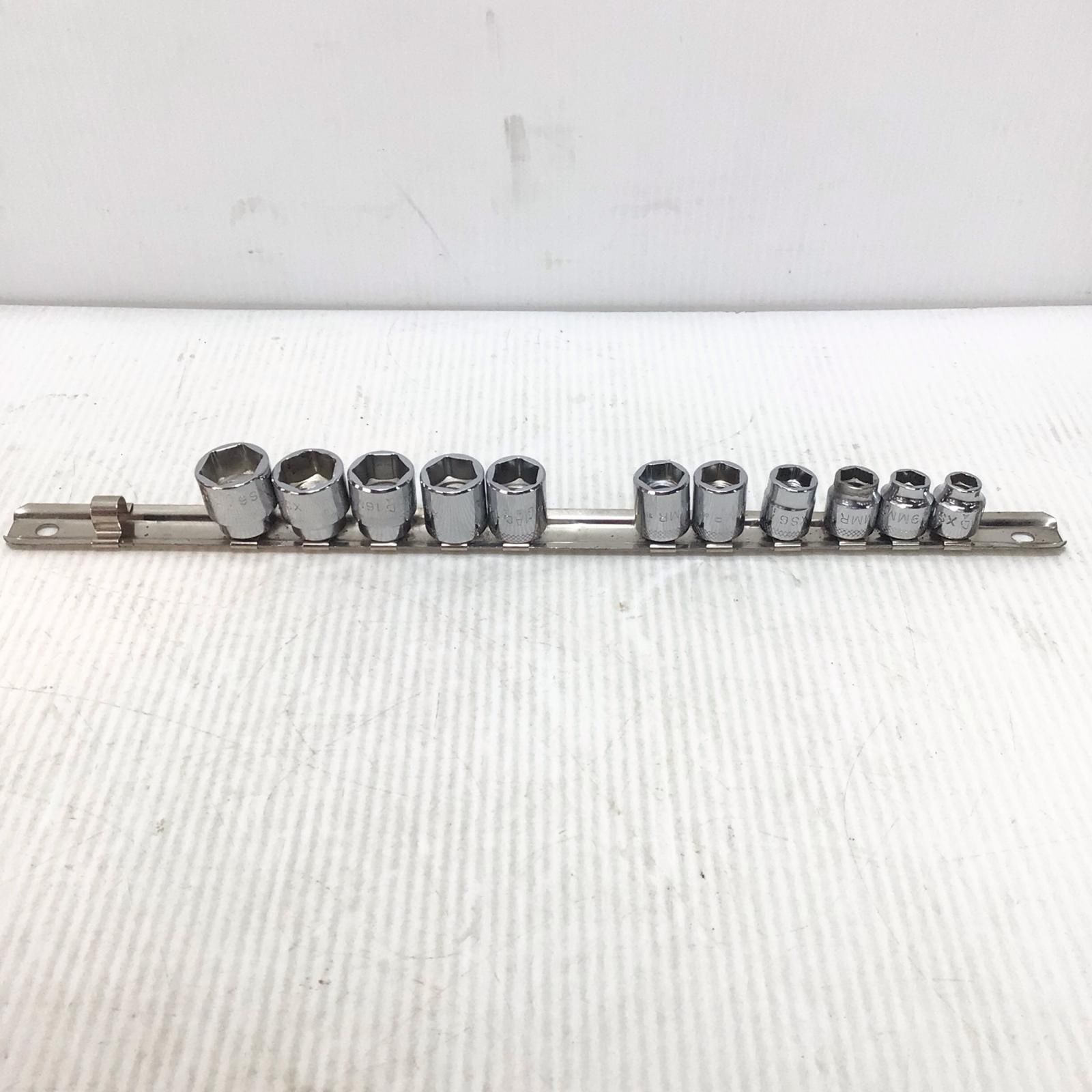 ΘΘMAC TOOLS マック ソケットセット 程度B 11セット XS6