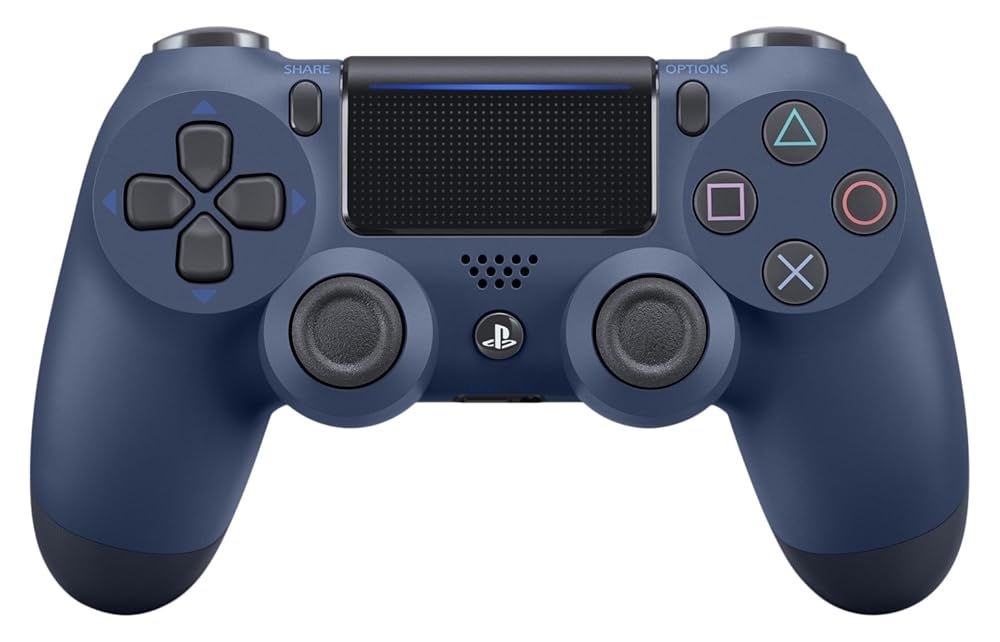 純正品 ワイヤレスコントローラー DUALSHOCK 4 ミッドナイト ブルー CUH-ZCT2J22 video game