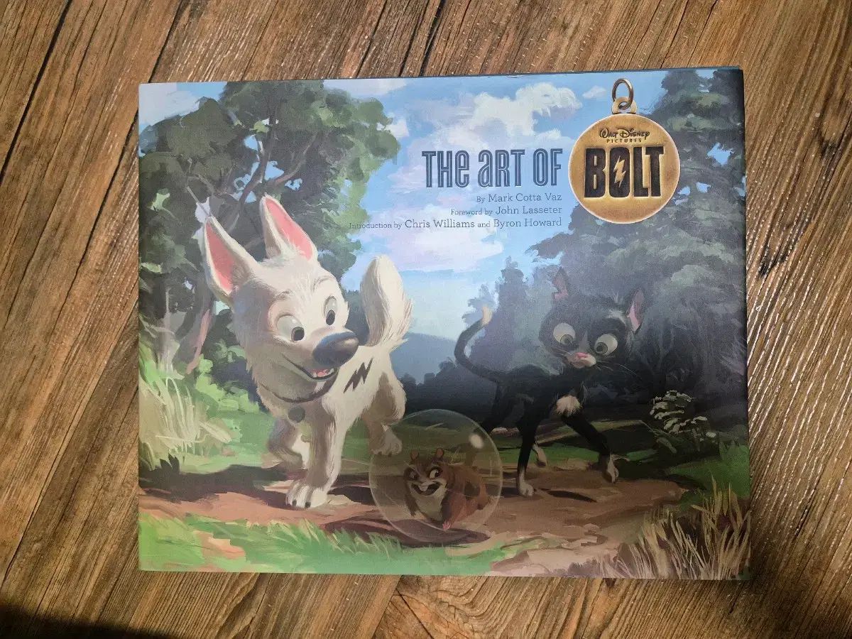 the art of bolt ディズニー アートブック