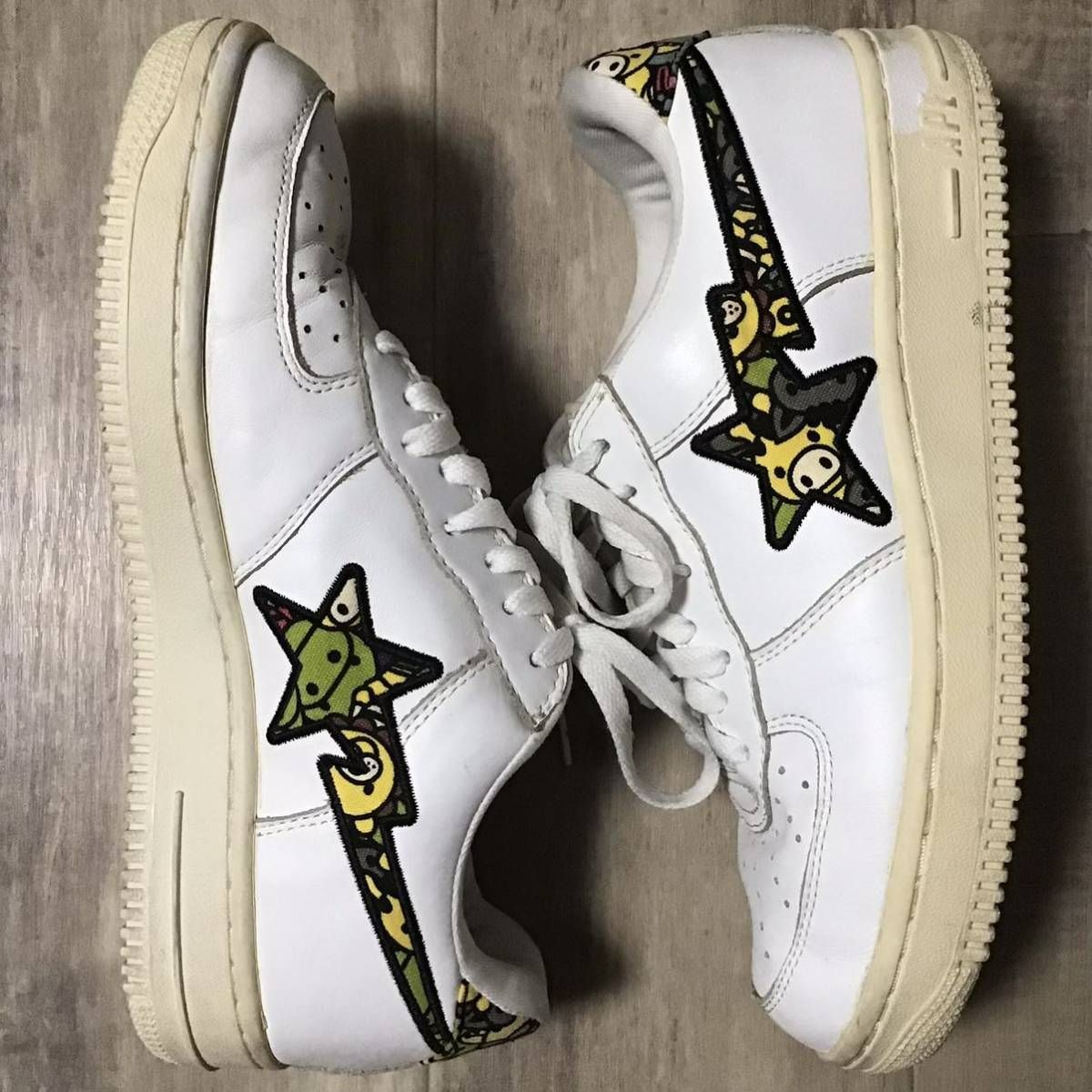 MILO Animal Safari レザー BAPESTA スニーカー 27.5cm US9.5 a