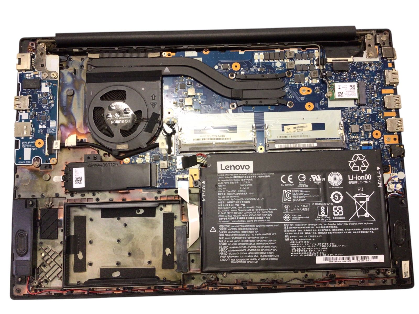 E585 Lenovo ThinkPad AMD Ryzen For - Thinkpad CPU Laptop