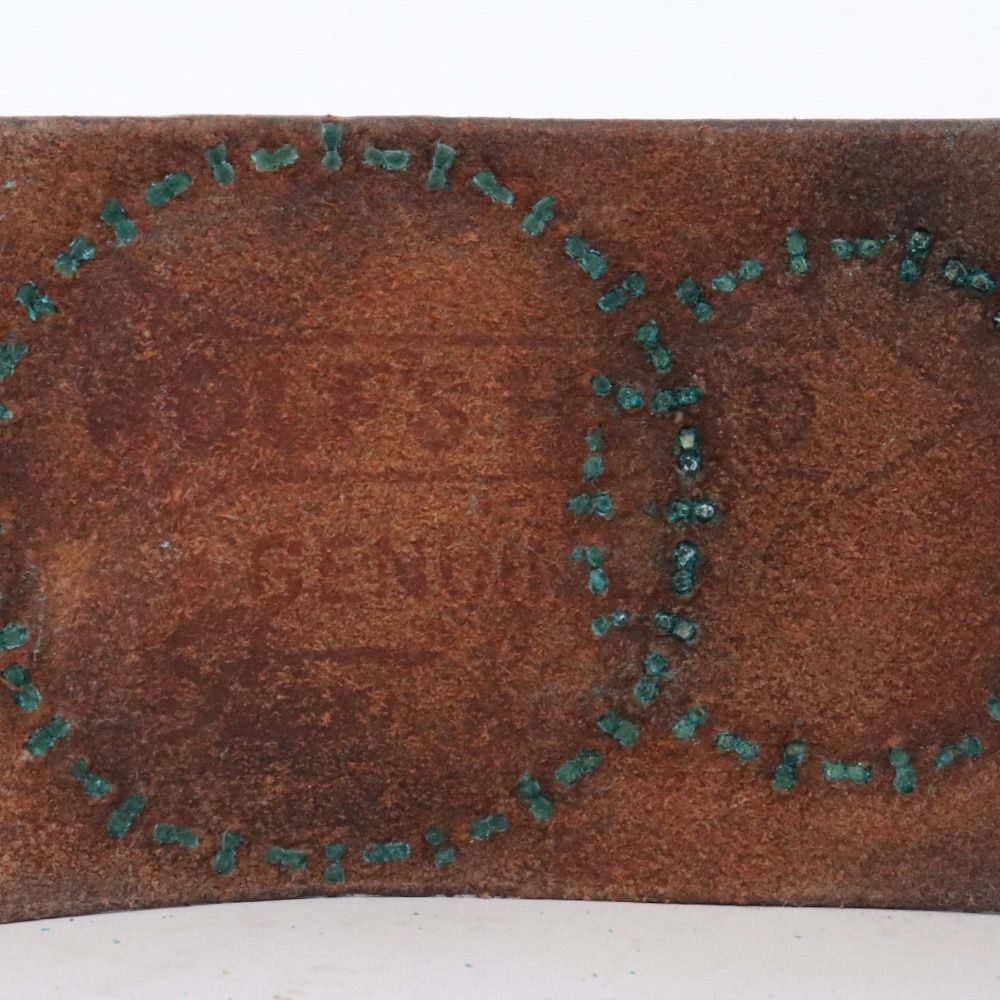 WOLF'SHEAD ウルフズヘッド 70mmサークルスタッズ ブレスレット 茶 8003001523310_4.jpg?v=