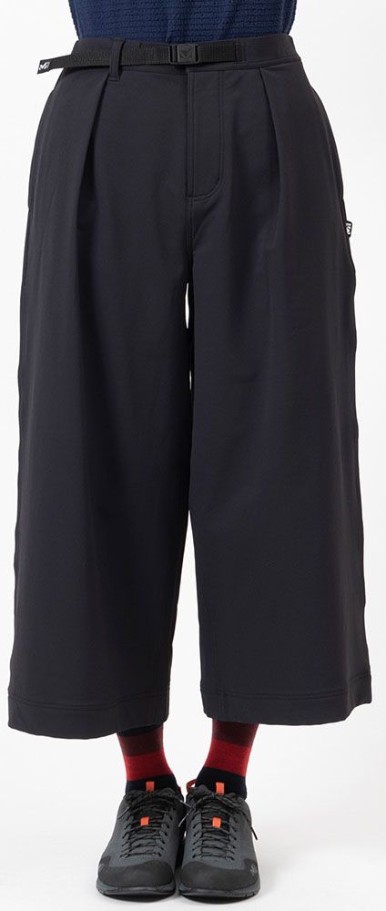 ミレー MILLET アウトドア STRETCH WIDE PANT W 0247 BLACK NOIR