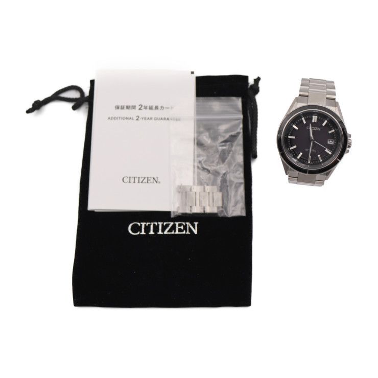 CITIZEN シチズン  アテッサ ダイレクトフライト ACT Line 腕時計 CB3030-76E   スーパーチタニウム ブラック   光発電エコ・ドライブ パーペチュアルカレンダー ワールドタイム機能 【本物保証】