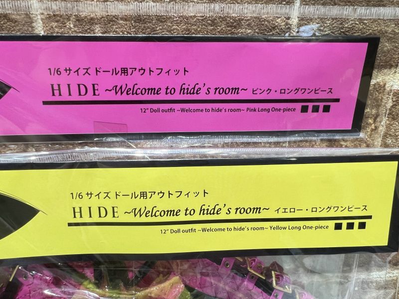 【185ｍ】 未開封品 テヤン HIDE コラボ T-273 Welcome to hide's room テヤンドール + 色違い衣装 セット！ 人形 ドール ヒデ