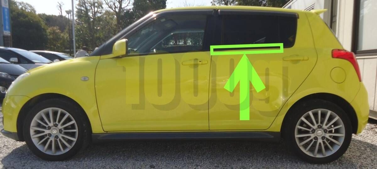 【スズキ純正新品】未使用品 ★超希少品★ スイフトスポーツ ZC31S 水切りモール ベルトモール 左後 リア左 ZC11S ZC21S ZD11S ZD21S