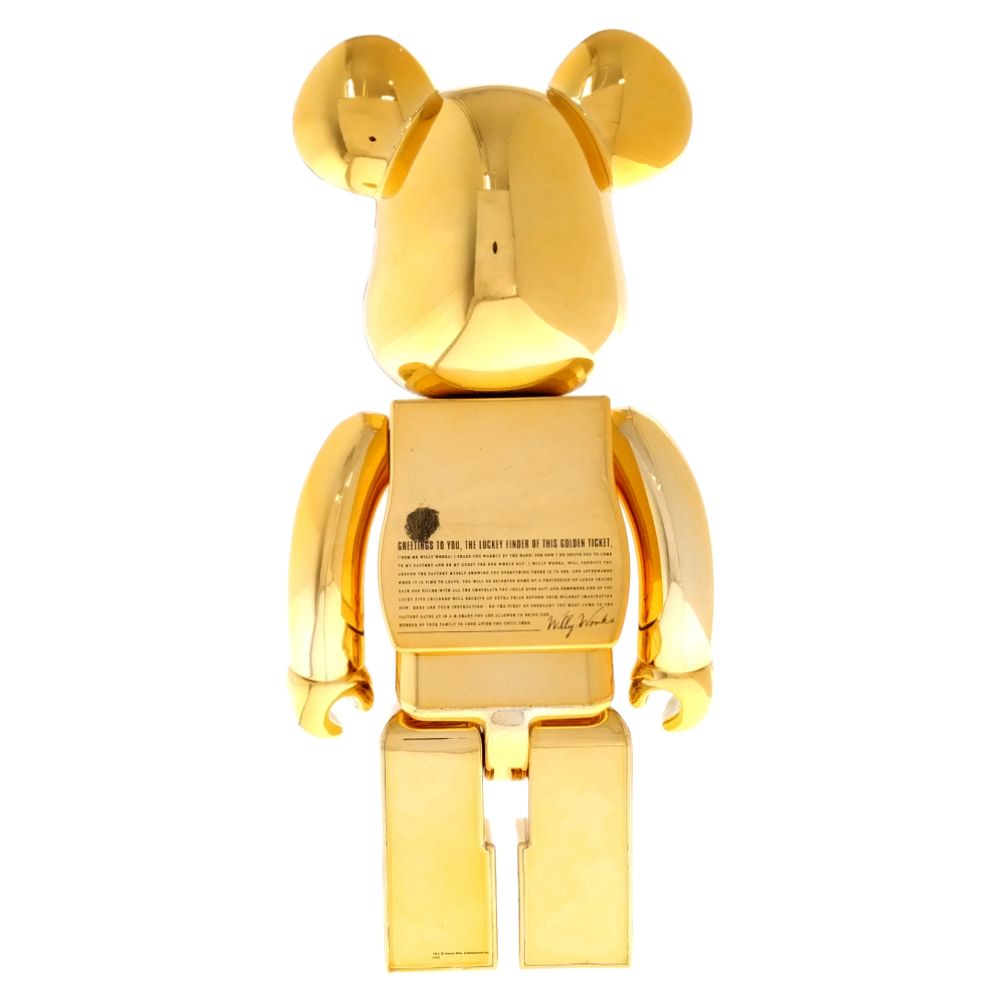 BE@RBRICK ベアブリック チャーリーとチョコレート工場 ゴールデン ...