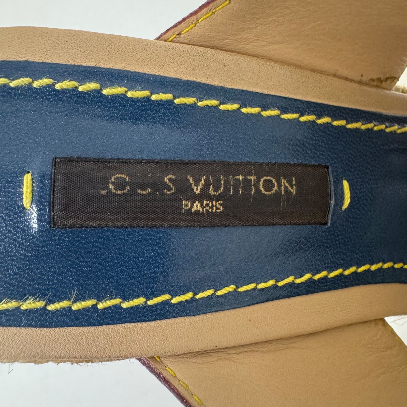 ☆ LOUIS VUITTON ルイヴィトン モノグラム サンダル ウェッジ