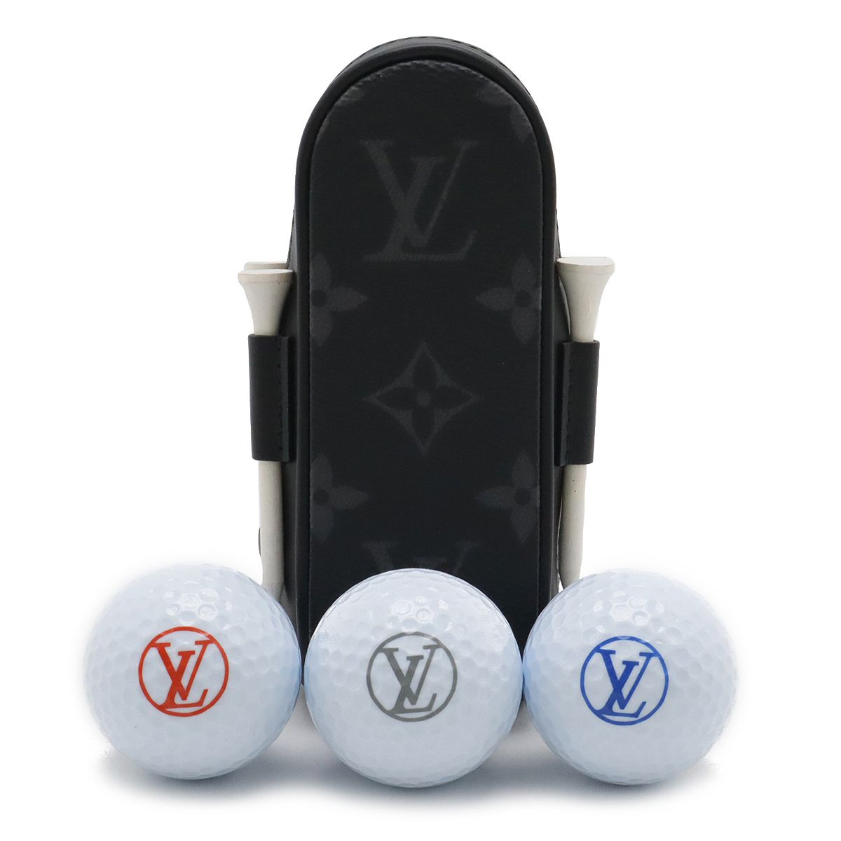 Louis Vuitton モノグラム ゴルフボール レザーケース 【公式通販】