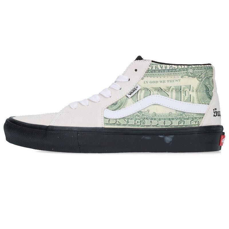 Supreme Vans Dollar Skate Grosso Mid バンズ-