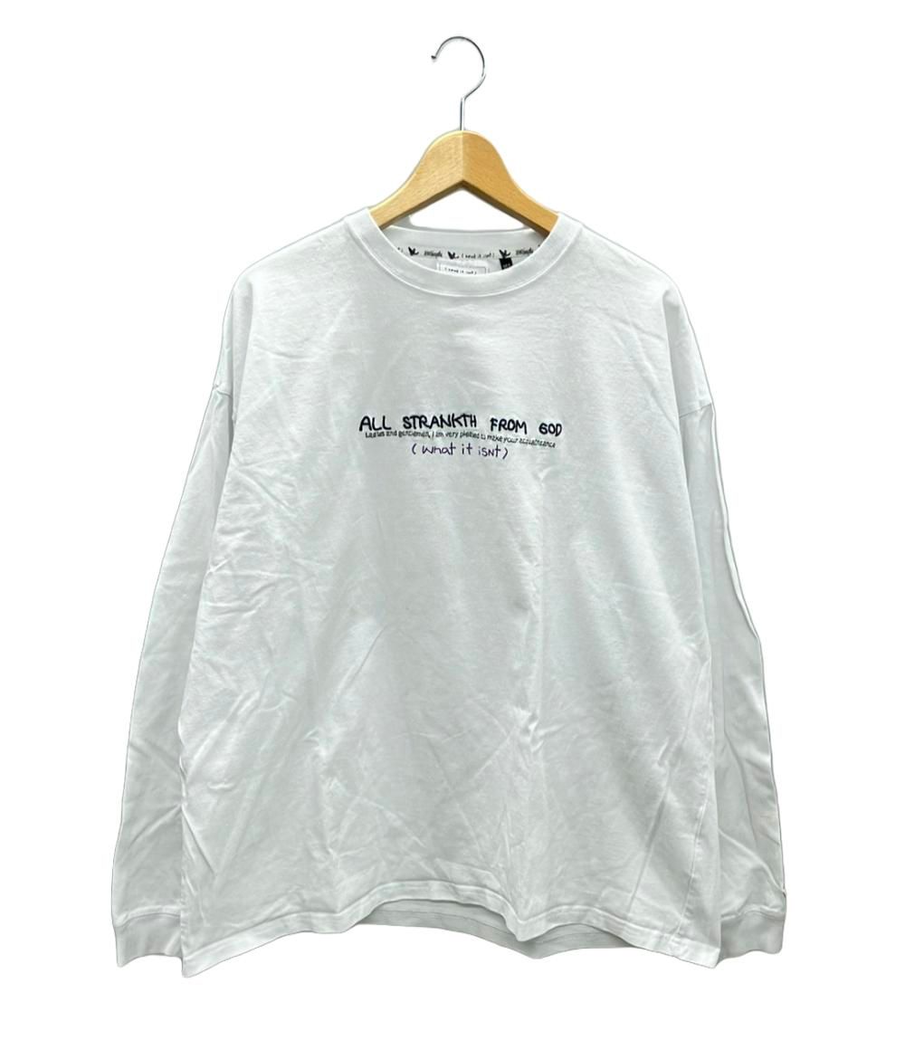 マークゴンザレス クルーネック長袖Tシャツ ロンT メンズ SIZE XL Mark Gonzales