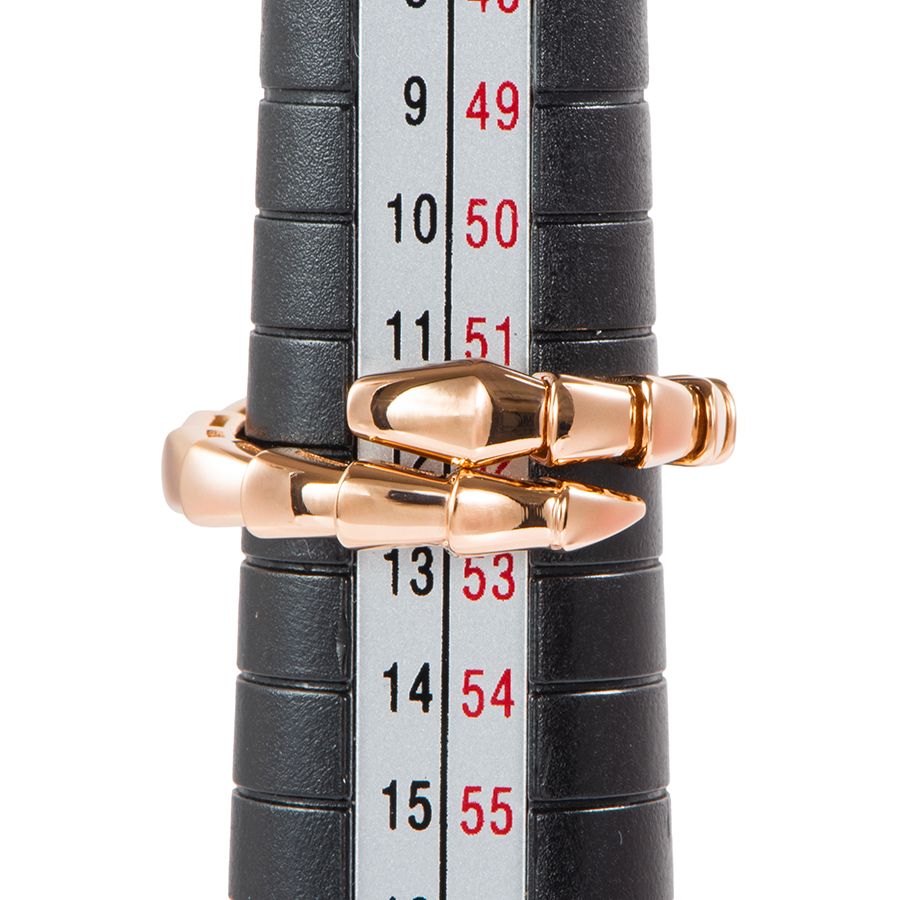 最終価格 BVLGARI ブルガリ セルペンティ ヴァイパー 358639 リング 指輪 12号 ゴールド