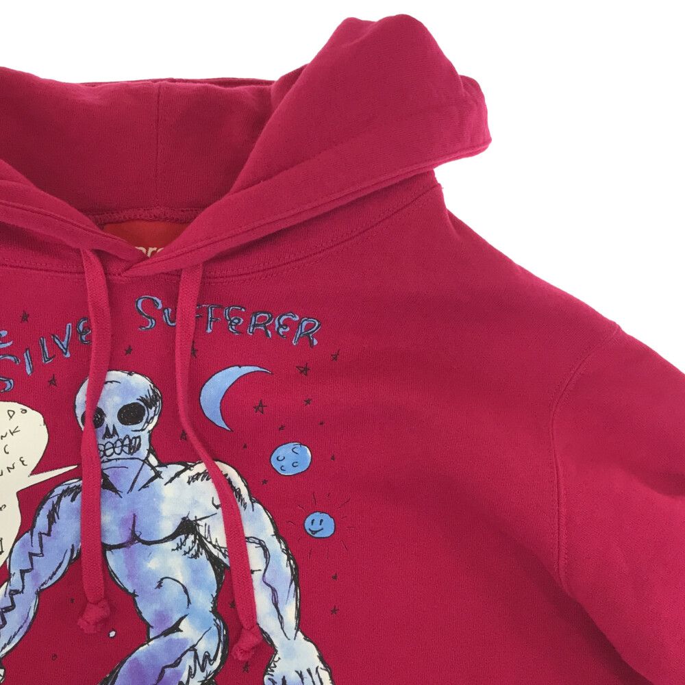 m*d様 SUPREME ダニエルジョンストン ピンク フード付きパーカー m*d様