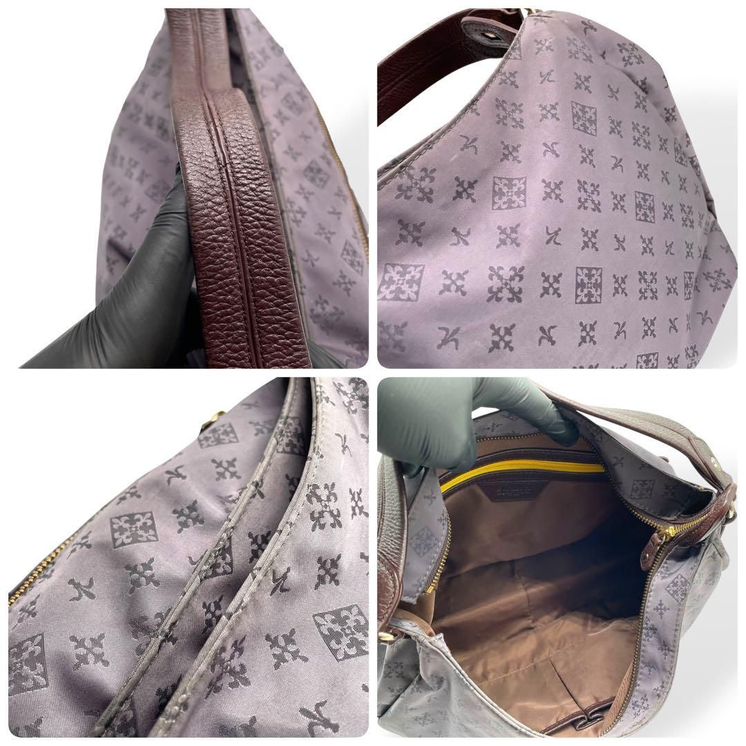 極美品 Russet ハンドバッグ ワンショルダーバッグ ナイロン 総