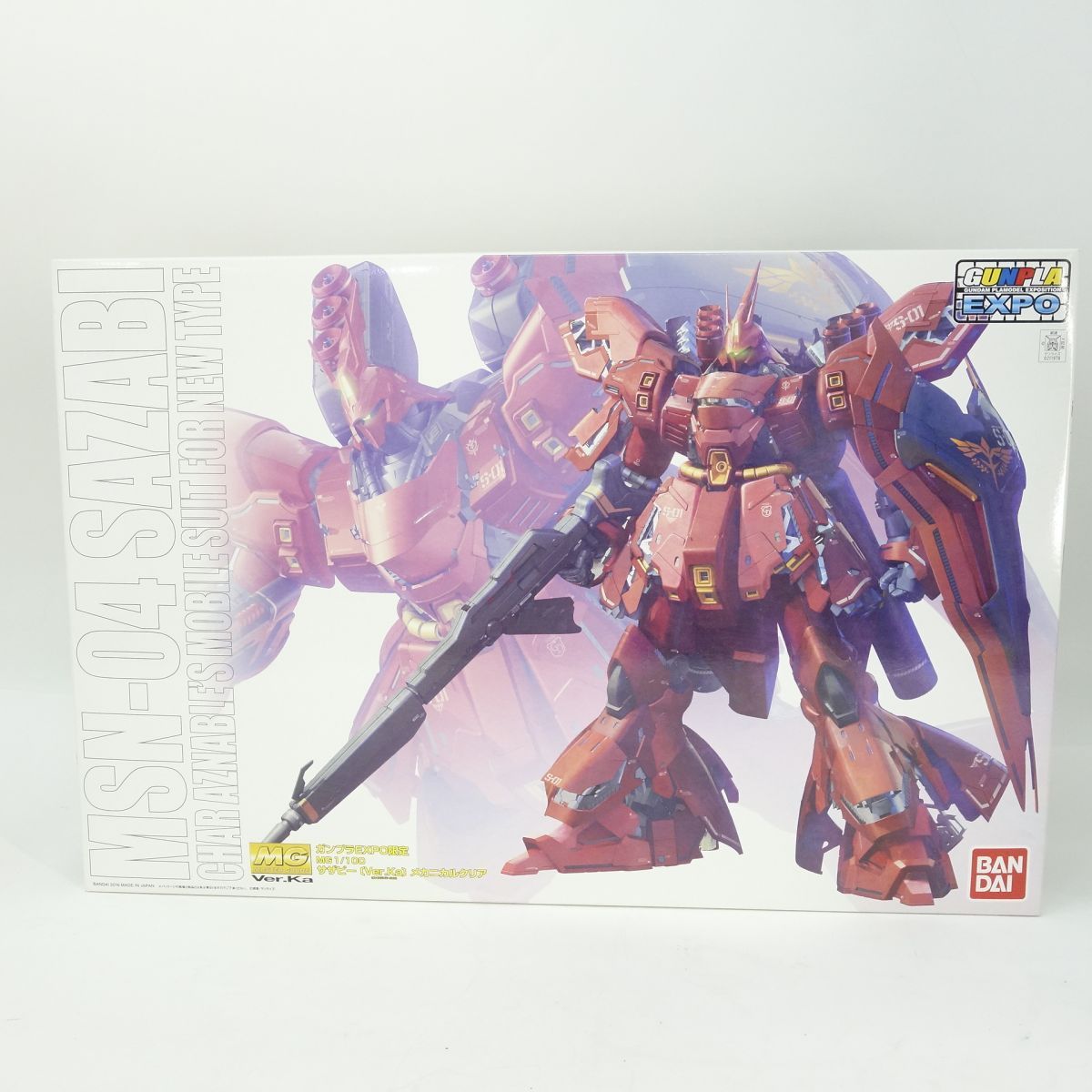 【ガンプラEXPO限定】サザビー（Ver.Ka）メカニカルクリア Amazon | MG 1/100 サザビーVer.Ka メカニカルクリア プラモデル
