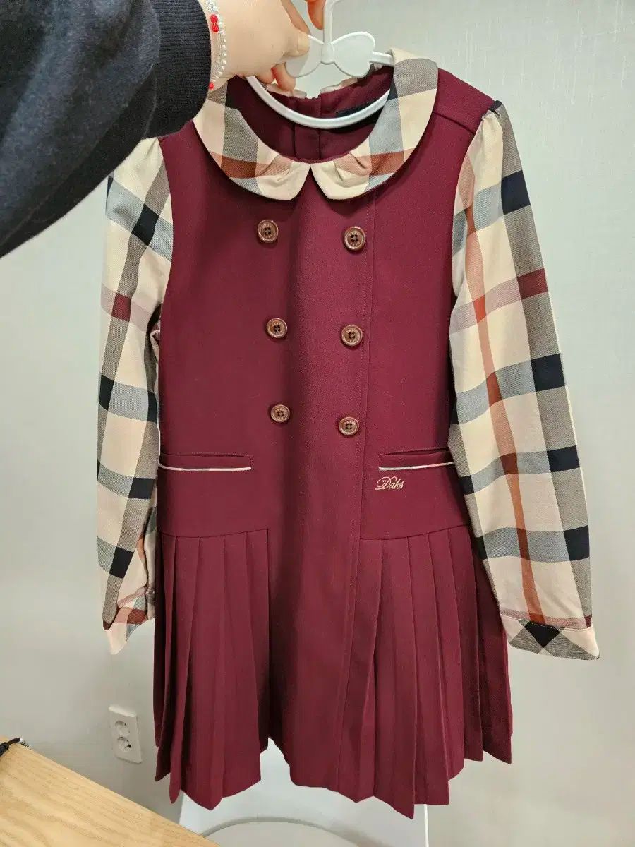 DAKS Little ダックスキッズ トゥイーン ワンピース 130 9y
