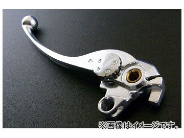 2輪 アルバ 左レバー（シルバー） 品番：BL-127-SL JAN：4560261226534