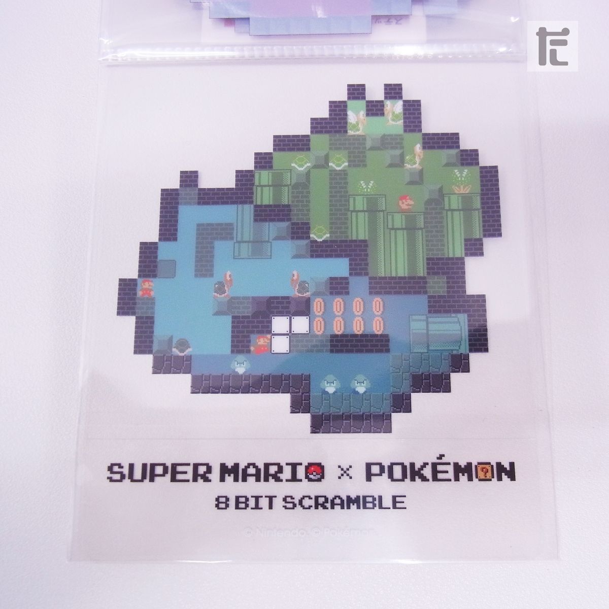 未開封 8BIT SCRAMBLE Nintendo TOKYO ステッカー 6枚セット