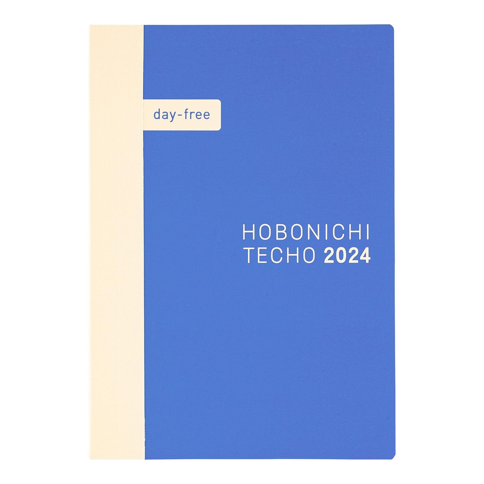 【在庫処分】ほぼ日手帳 2024 手帳本体 day-free[A6/月間+ノート/1月/月曜はじまり]