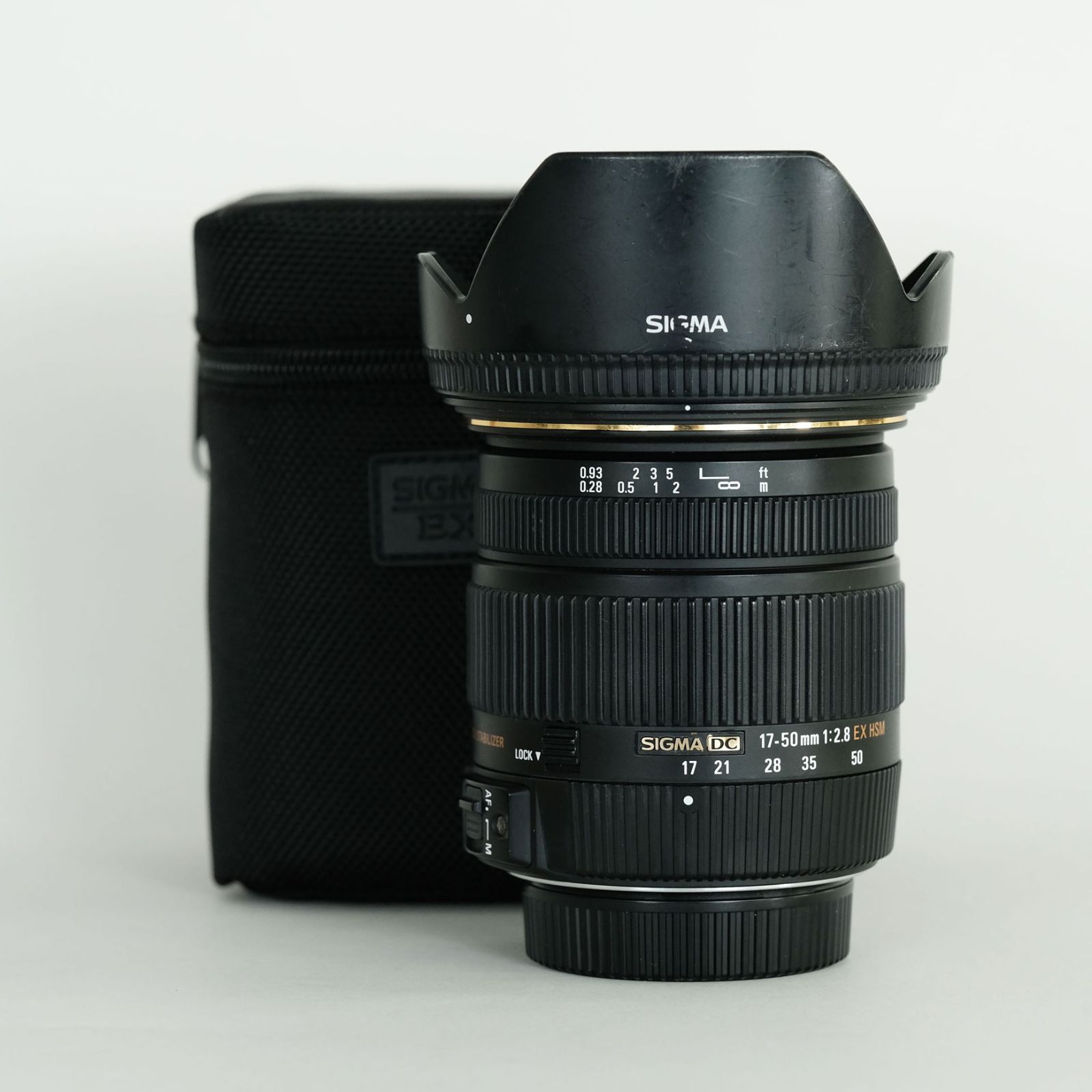 シグマ 17-50mm F2.8 EX DC OS HSM ニコン用 手振れ補正 注意事項あり]