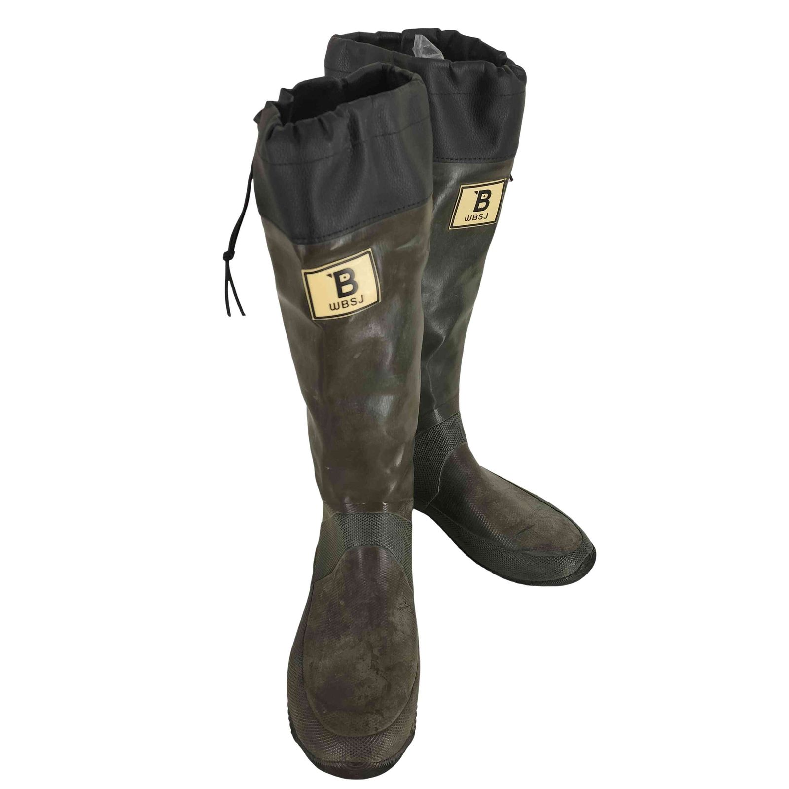 ユーズドフルギ USED古着 WBSJ バードウォッチング レインブーツ メンズ  3L