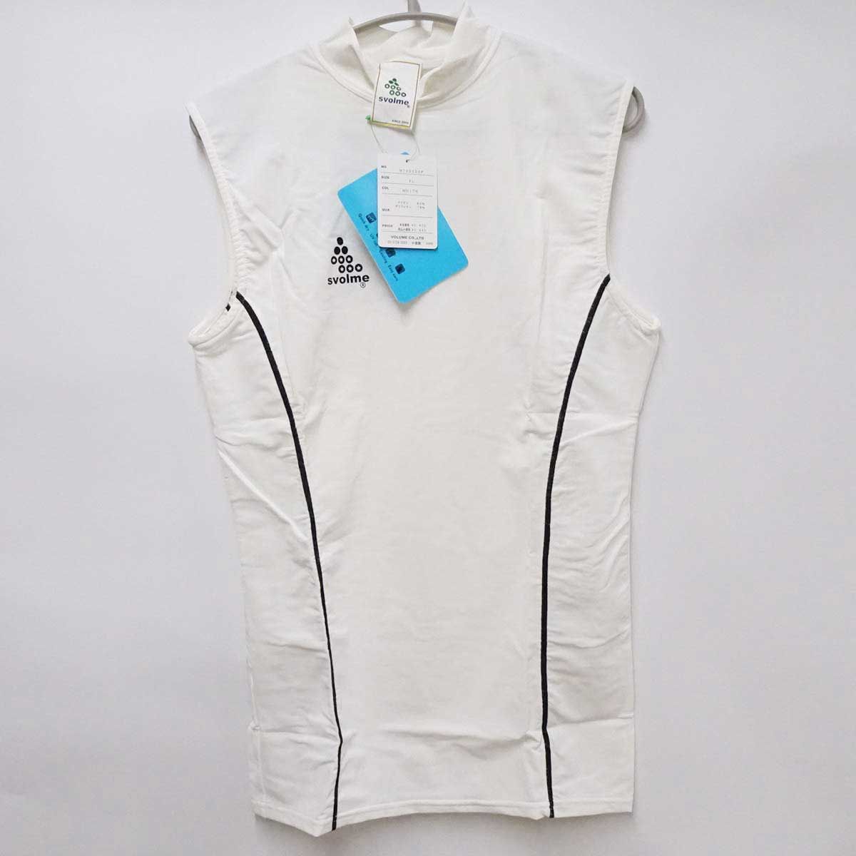 未使用】スボルメ インナーシャツ ノースリーブ XL ホワイト NT30202P