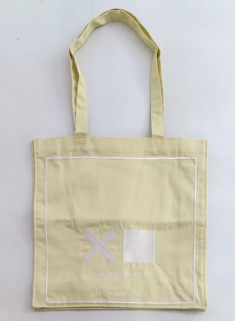 中古】雑貨 赤西仁 刺繍トートバッグ 「JIN AKANISHI Christmas
