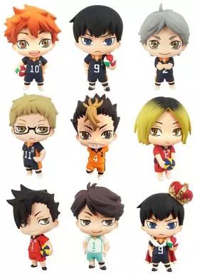 トレーディングフィギュア全8種セット+BOX購入特典 カラコレ ハイキュー!! トレーディングフィギュア 全8種セット+BOX購入特典 「カラコレ
