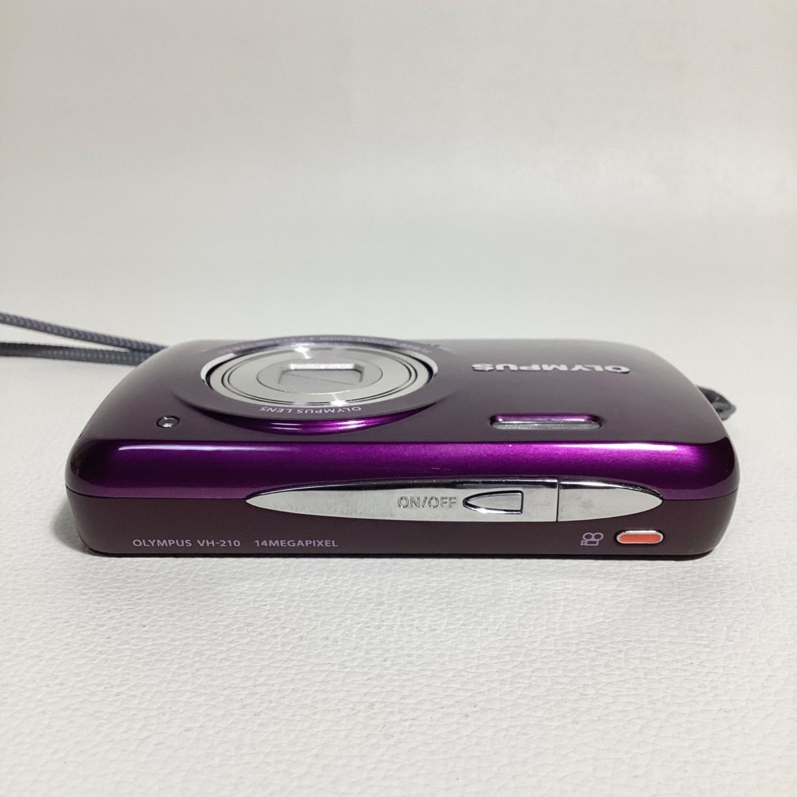 OLYMPUS デジタルカメラ VH-210 パープル 1400万画素 光学5倍ズーム 