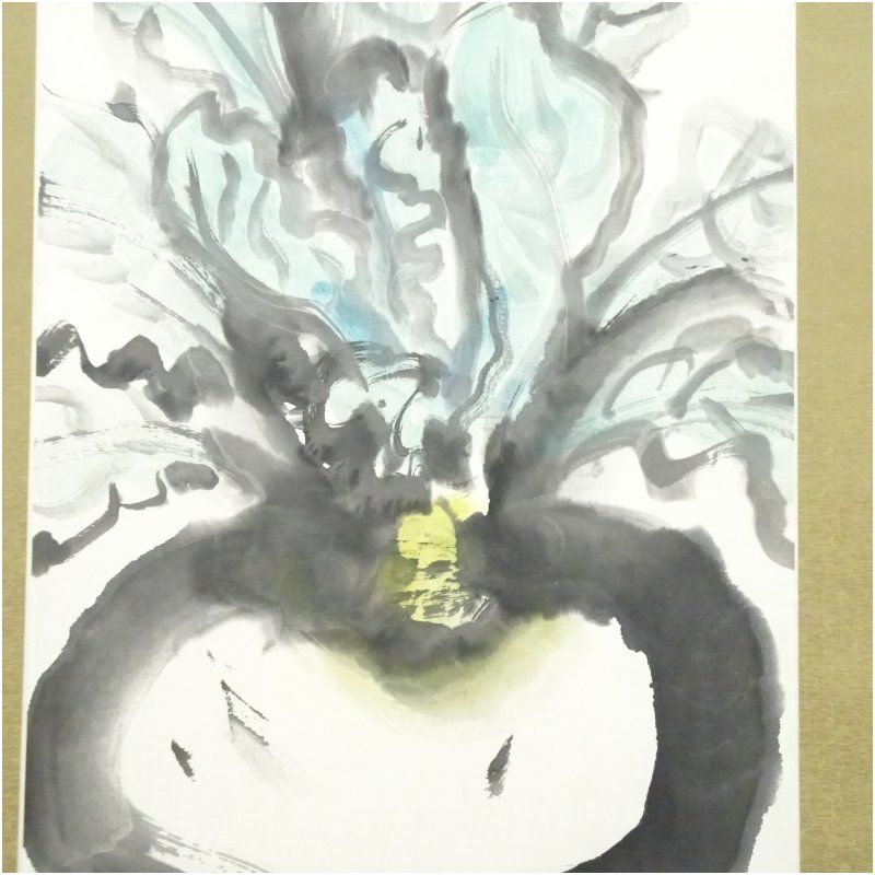 肉筆紙本掛軸 保護箱