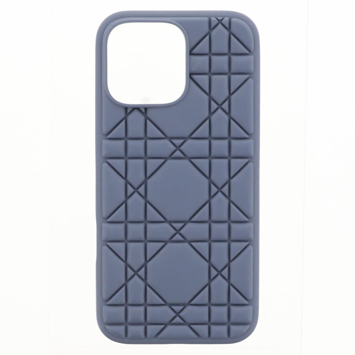 Christian Dior クリスチャンディオール DiorTravel iPhone 16 Pro Max ｹｰｽ 小物 携帯ｹｰｽ Blue S8071OEVL_M90B used AB