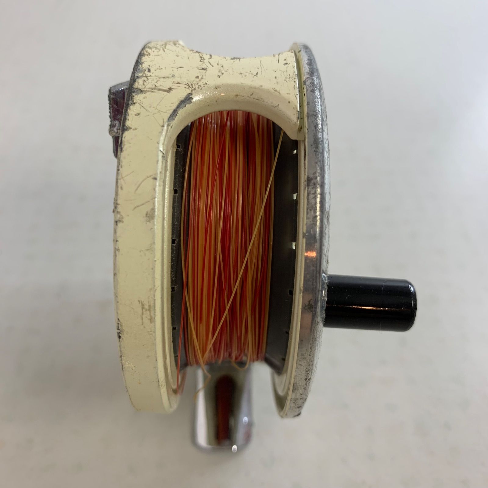 重利作 木製 タイコリール SZM エキスパート クロダイ リョービ