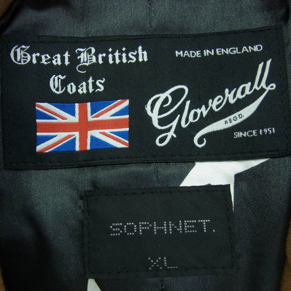 SOPHNET. ソフネット SOPH-178025 GLOVERALL CHESTER FIELD COAT