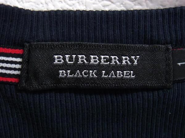 バーバリーブルーレーベル　ブラックノースリー □美品□ BURBERRY バーバリーブラックレーベル コットン100