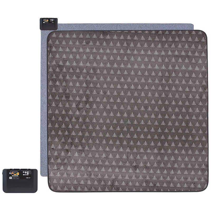 未開梱 広電 2畳フランネルカバーセット 2畳 ツリー柄 VWU201H-HK