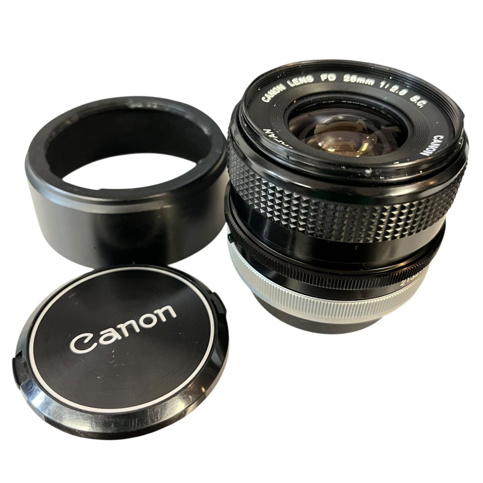 管33203】動作未確認☆CANON キヤノン LENS FD 28mm F2.8 S.C.