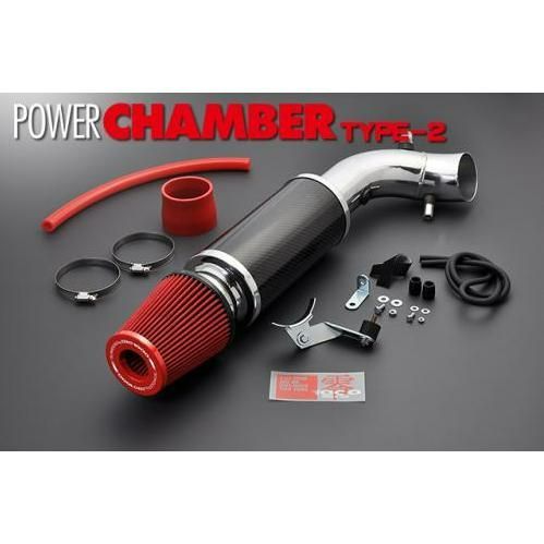 ZERO-1000 零1000 パワーチャンバー タイプ2 スーパーレッド ホンダ フィット ＲＳ 102-H017