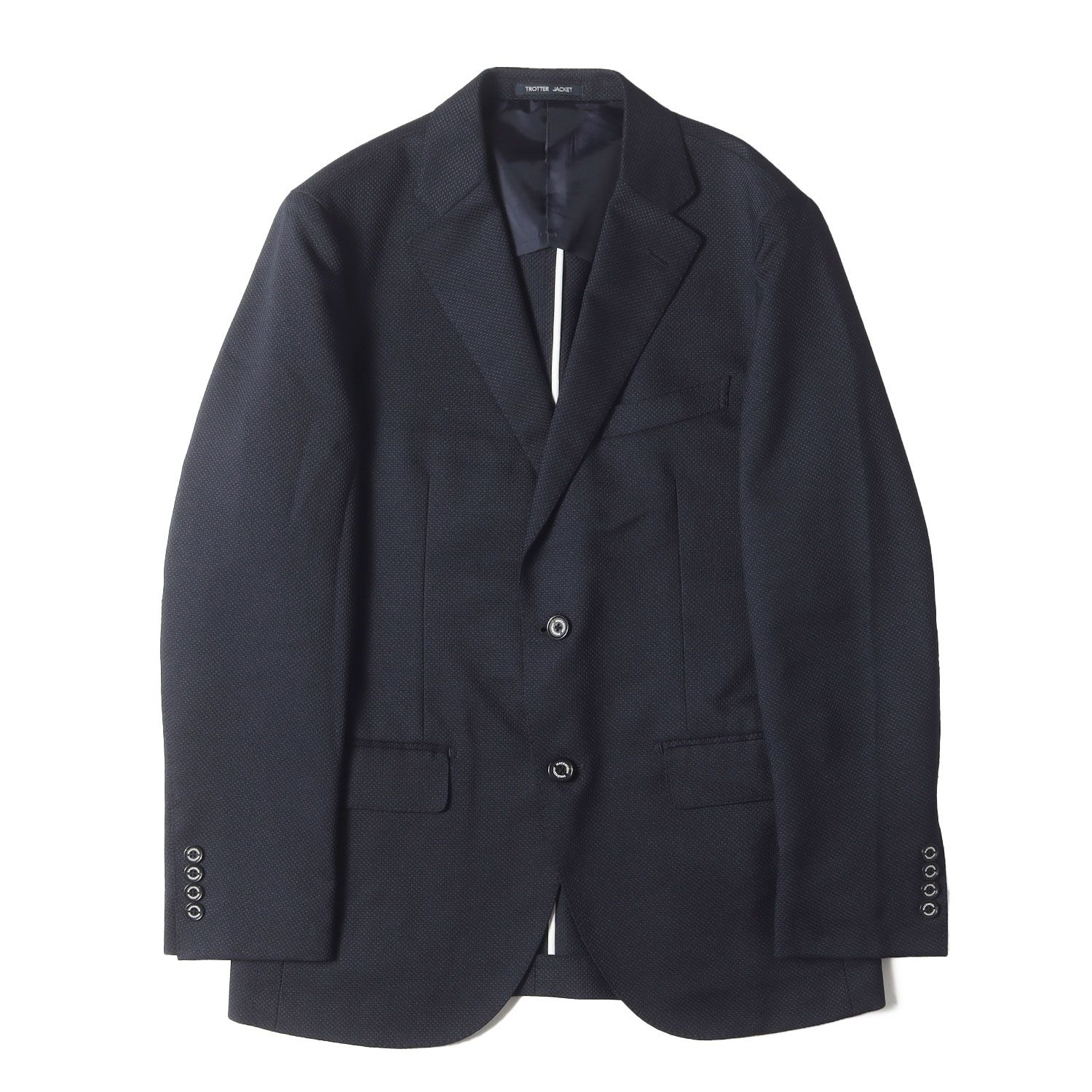MACKINTOSH PHILOSOPHY マッキントッシュ フィロソフィー ジャケット サイズ 38R | ポリ 2B テーラード ジャケット TROTTER JACKET | ネイビー 紺 | アウター ブレザー 上着 メンズ