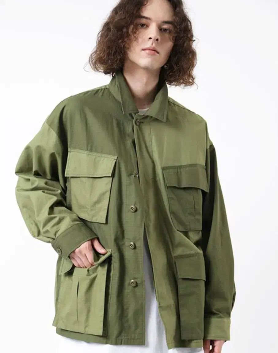 HINSON ヒンソン コットン リップストップ ツートン BDU 米軍パテ ジャケット F 105
