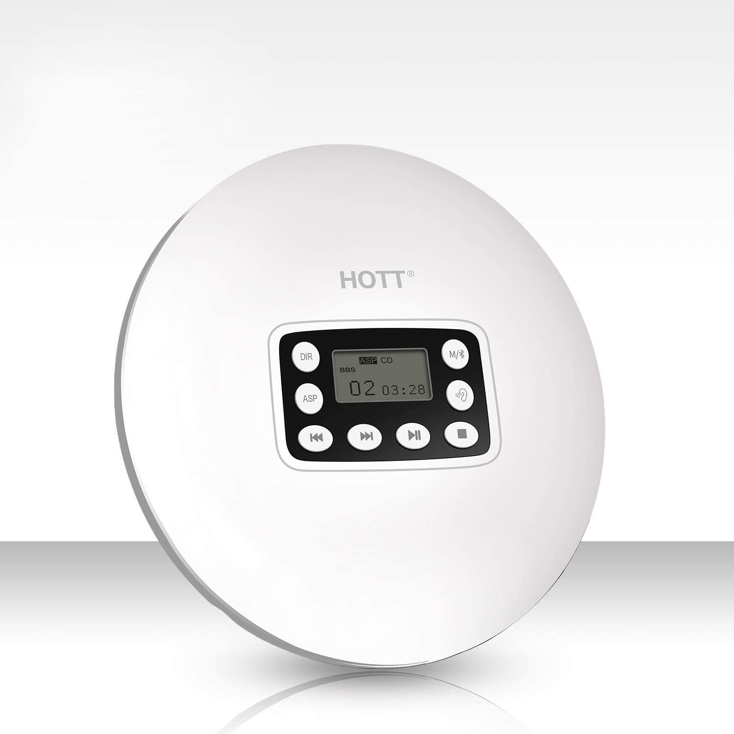 HOTT CD711T ポータブルCDプレーヤー 充電式 Bluetooth - AKINK - メルカリ