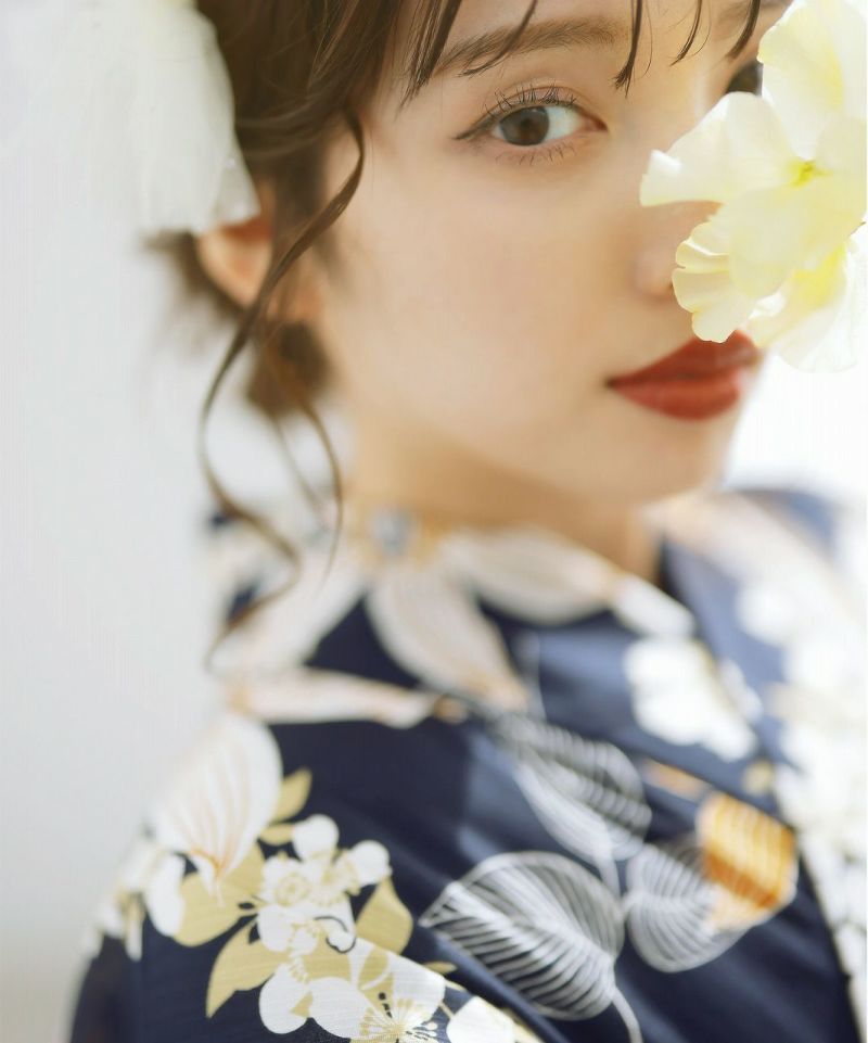 幻想鏡花水月(柑橘)】Dita ディータ 浴衣 5点セット レディース