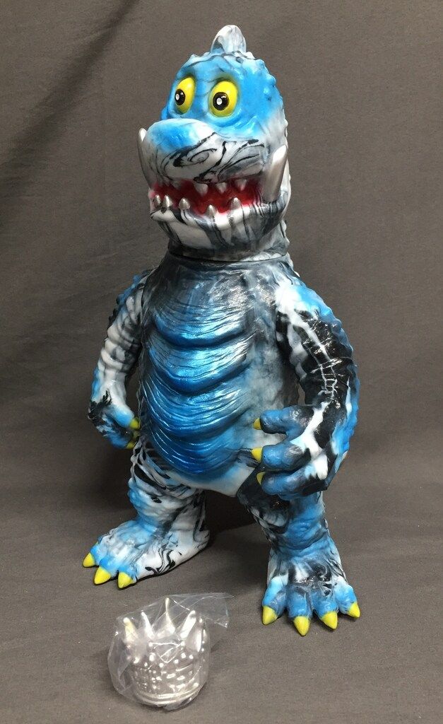 ピコピコ ショップ 怪獣大王 まんが版 白黒マーブル成型/メタ青