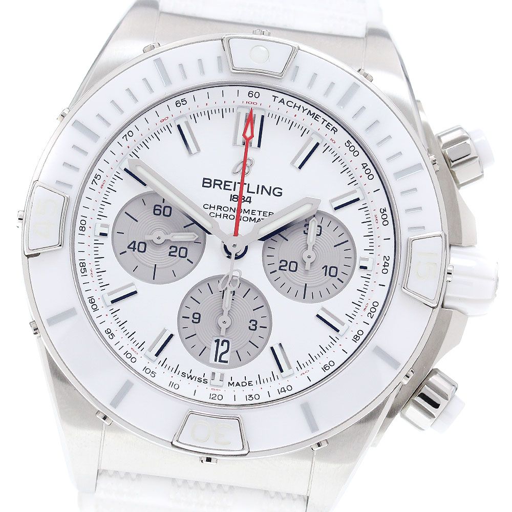 ブライトリング BREITLING AB0136 スーパークロノマットB01 44 ジャパンエディション 自動巻き メンズ美品内箱・保証書付き_867885