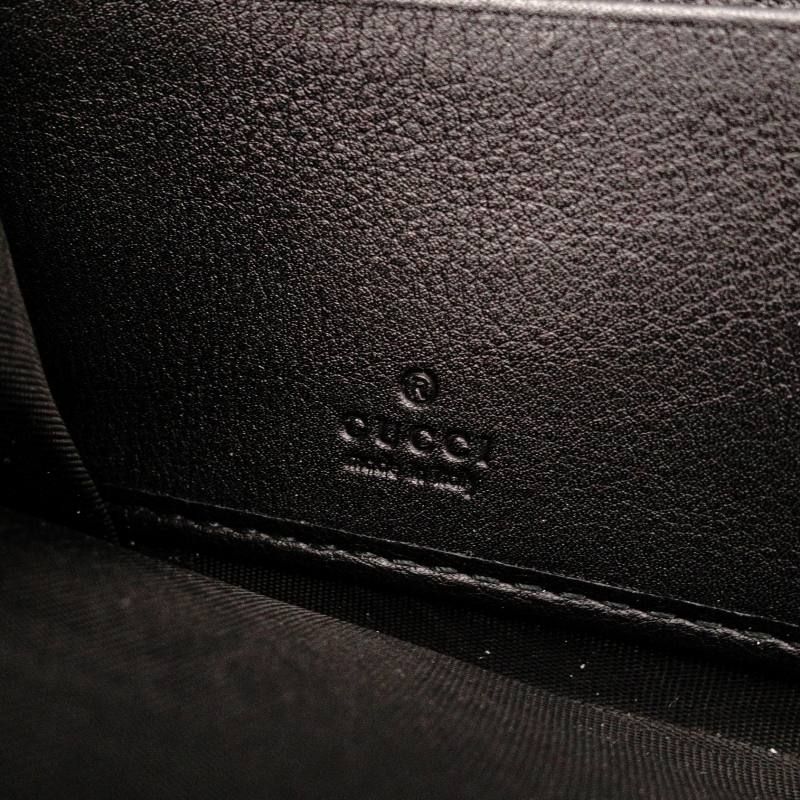 グッチ GUCCI GG シマ 長財布 ブラック レザー ジッパー 黒 GGロゴ 財布 メンズ 7-9-050 WWW_OLIVIERBERNSTEIN_COM