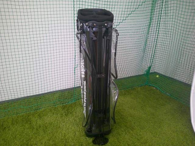 クリアキャディバッグ