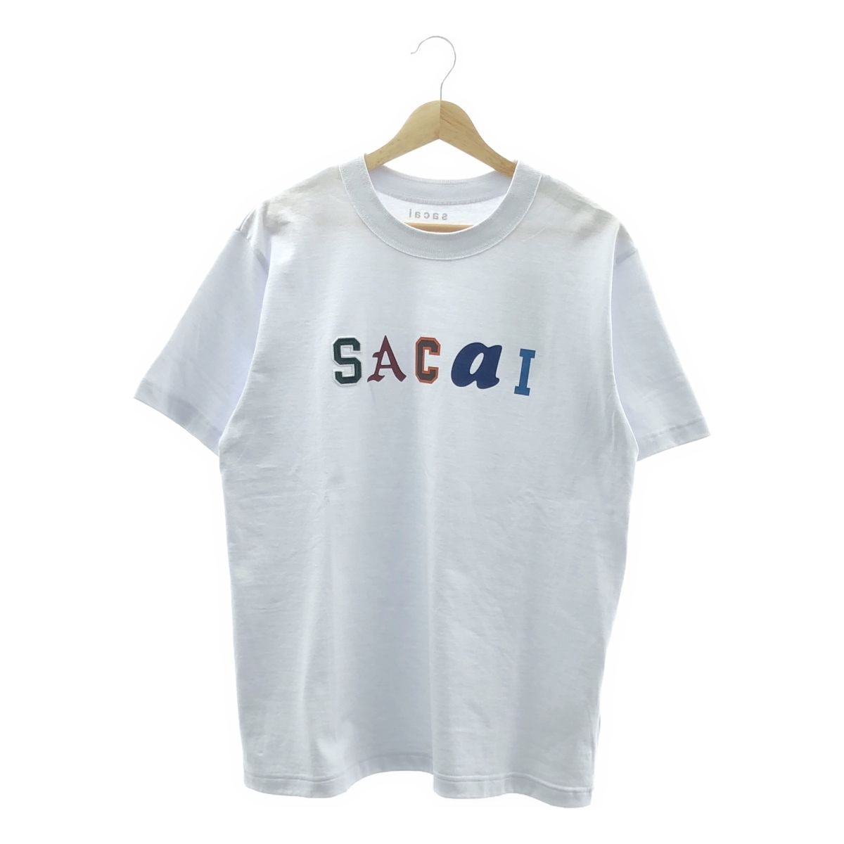 sacai | サカイ | 2025SS | sacai T-Shirt | ロゴ カットソー ユニセックス | 2 | ホワイト | レディース