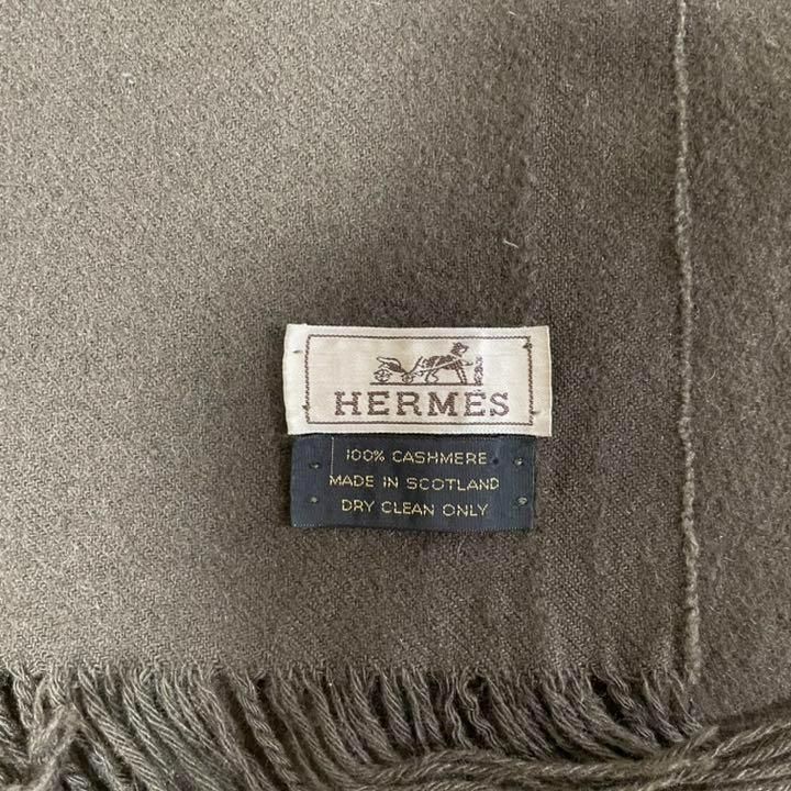 Hermes エルメス カシミヤ タグ付き - fountainheadsolution.com