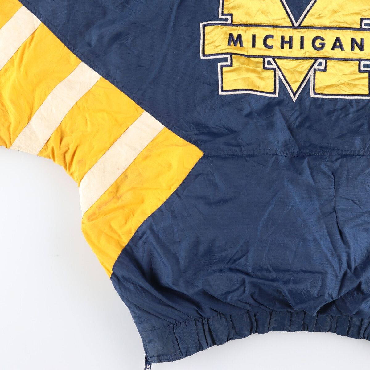 古着 90年代 スターター Starter MICHIGAN ミシガン大学 中綿