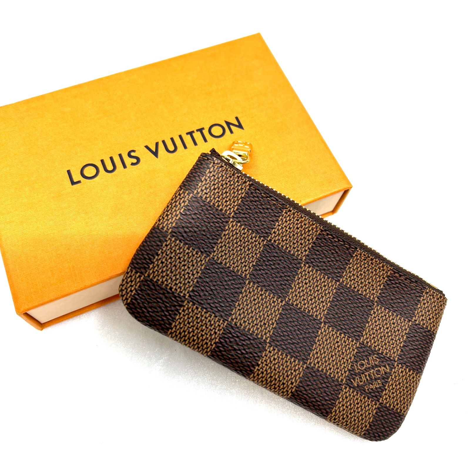 極美品】LOUIS VUITTON ルイヴィトン ポシェットクレ ダミエ N62658  