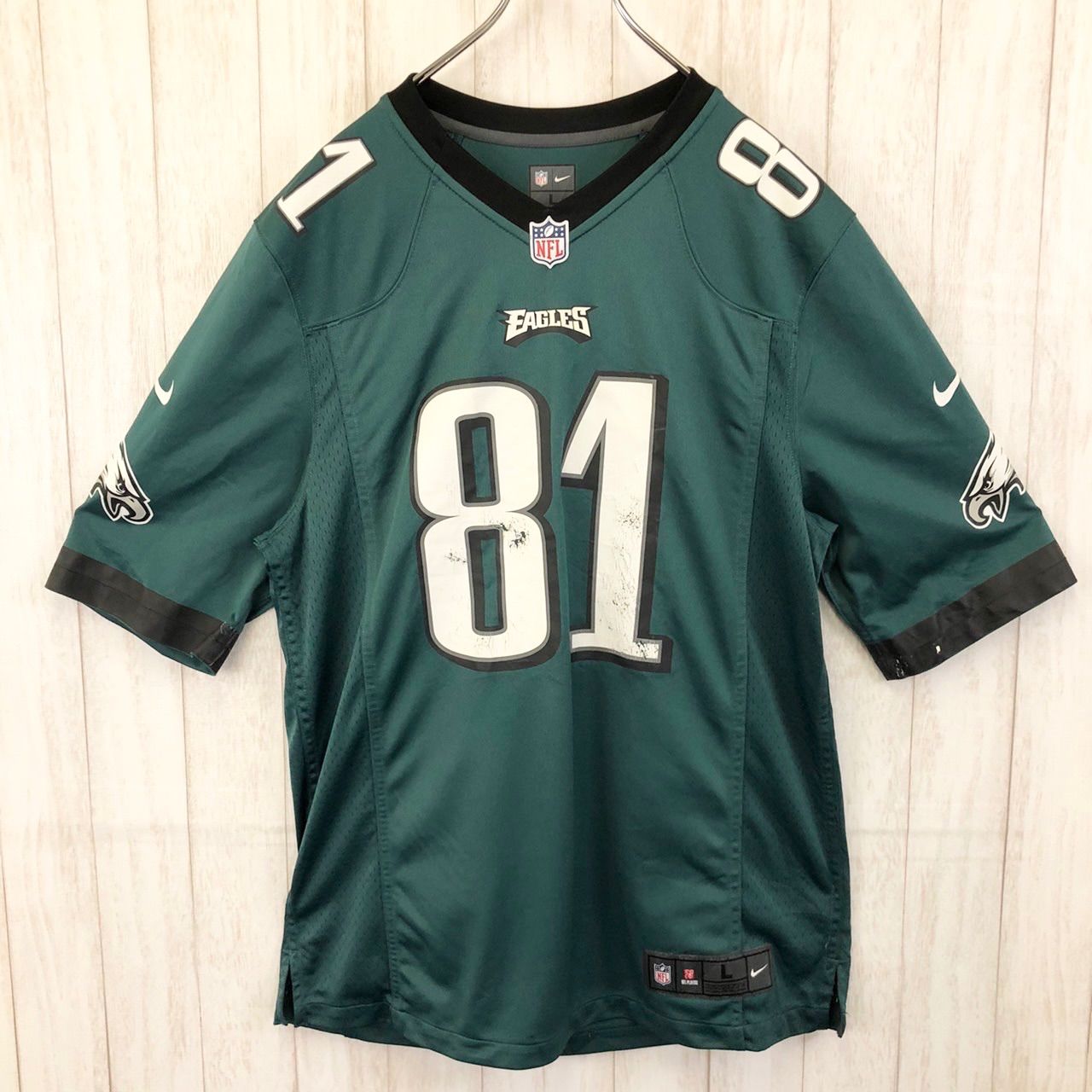 新品 ナイキ×NFL フィラデルフィア イーグルス ジャージ ゲームシャツ